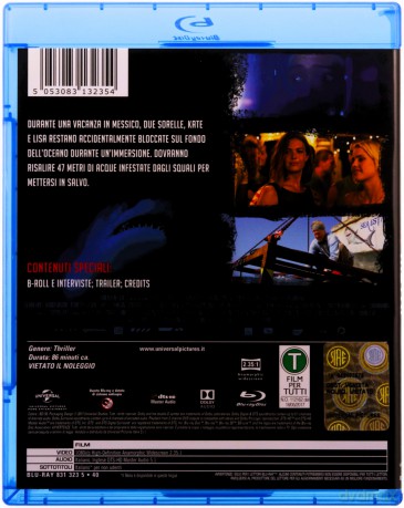 47 Meters Down (Podwodna pułapka) [Blu-Ray]