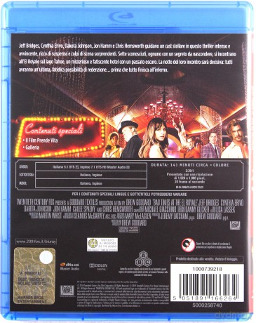 Bad Times at the El Royale (Źle się dzieje w El Royale) [Blu-Ray]