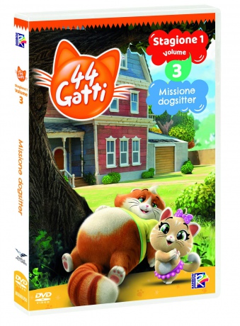 44 Cats Vol.3 + Dogsister Mission Collectible Card [DVD]
