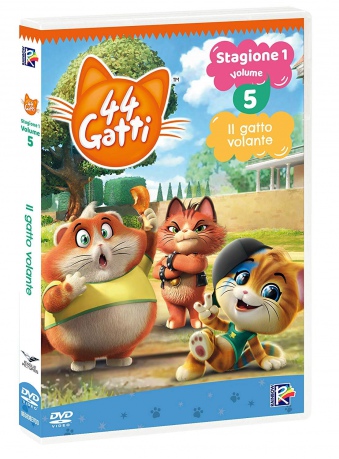 44 Cats Vol.5 - The Superhero Cat + Card [DVD]