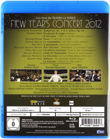 Teatro La Fenice - New Years Concert 2012 [Blu-Ray]