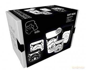 Original Stormtrooper Gift Box Trooper Kubek + 2 podkładki