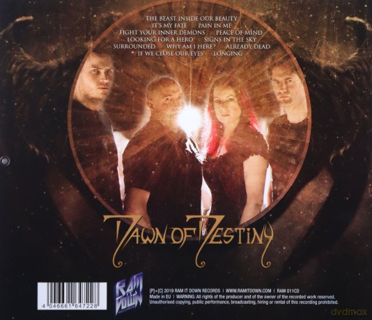 Dawn Of Destiny: The Beast Inside [CD]