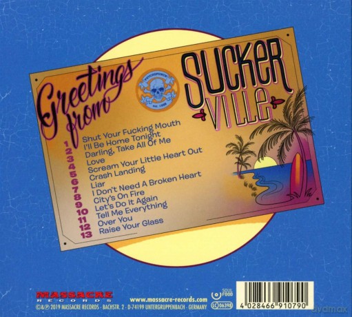 Psychopunch: Greetings From Suckerville (digipack) [CD]