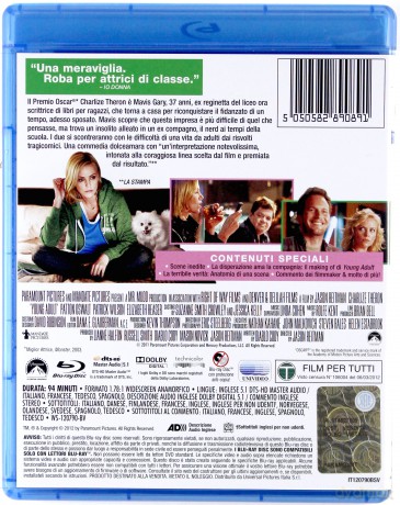 Young Adult (Kobieta na skraju dojrzałości) [Blu-Ray]