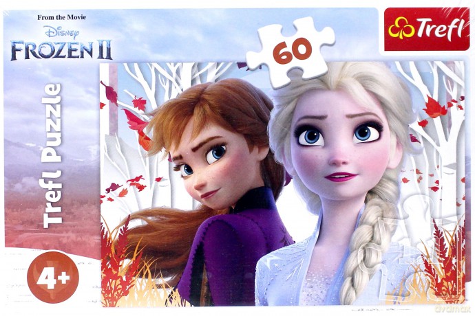TREFL 60 el. Zaczarowany świat Anny i Elsy / Disney Frozen 2 (17333) [PUZZLE]