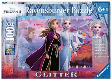 RAVENSBURGER Frozen 2 XXL 100 el. Brokatowe [PUZZLE]