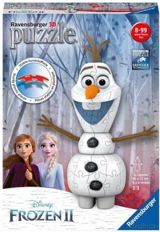 RAVENSBURGER Frozen 3D Olaf 54 el. [PUZZLE]