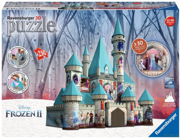 RAVENSBURGER Frozen 2 3D Zamek 216 el. [PUZZLE]