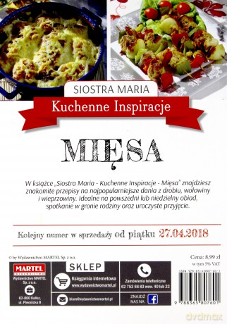 Kuchenne Inspiracje. Mięsa - siostra Maria [KSIĄŻKA]