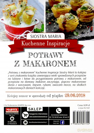 Kuchenne Inspiracje. Potrawy z makaronem - siostra Maria [KSIĄŻKA]