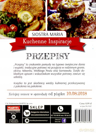 Kuchenne Inspiracje. Przepisy - siostra Maria [KSIĄŻKA]