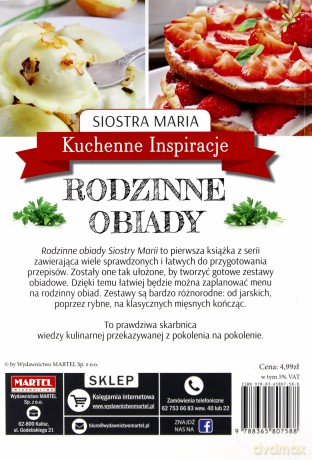 Kuchenne Inspiracje. Rodzinne obiady - siostra Maria [KSIĄŻKA]