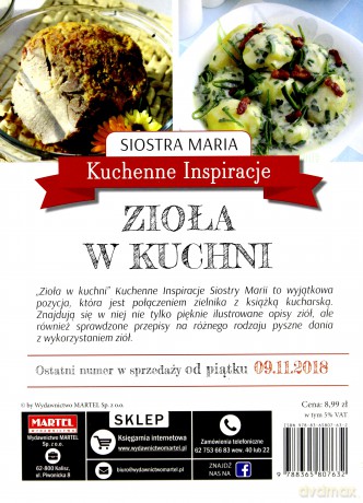 Kuchenne Inspiracje. Zioła w kuchni - siostra Maria [KSIĄŻKA]