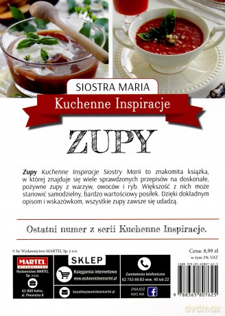Kuchenne Inspiracje. Zupy - siostra Maria [KSIĄŻKA]