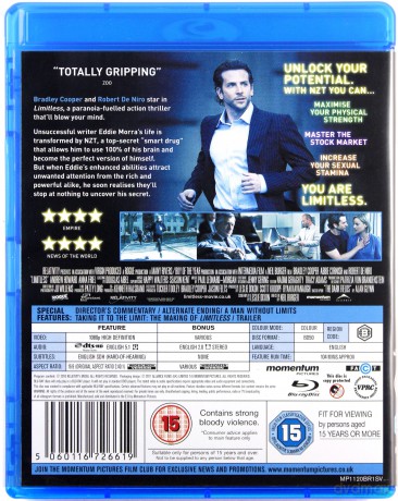 Limitless (Jestem Bogiem) [Blu-Ray]