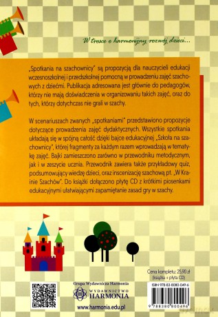 Spotkania na szachownicy - Przewodnik metodyczny - Anna Solecka [CD]+[KSIĄŻKA]
