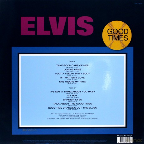 Elvis Presley: Good Times [Winyl]
