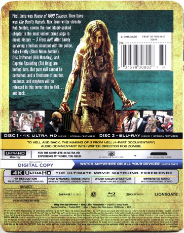 Three from Hell [Blu-Ray 4K]+[Blu-Ray]