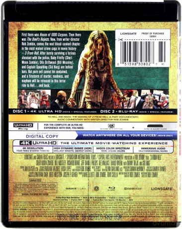 Three from Hell [Blu-Ray 4K]+[Blu-Ray]