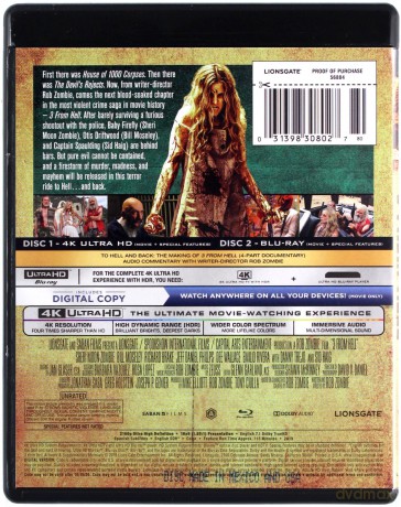 Three from Hell [Blu-Ray 4K]+[Blu-Ray]