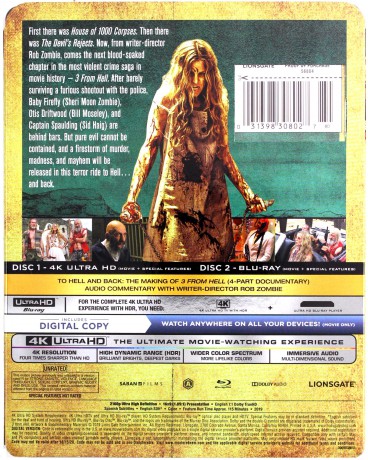 Three from Hell [Blu-Ray 4K]+[Blu-Ray]