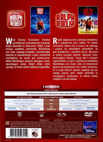 Ralph Demolka 1-2 (Disney) [2DVD]
