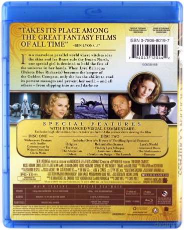 The Golden Compass (Złoty kompas) [2xBlu-Ray]