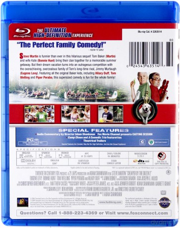 Cheaper by the Dozen 2 (Fałszywa dwunastka 2) [Blu-Ray]