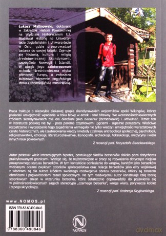 Berserkir i Ulfhednar w historii, mitach i legendach - Łukasz Malinowski [KSIĄŻKA]