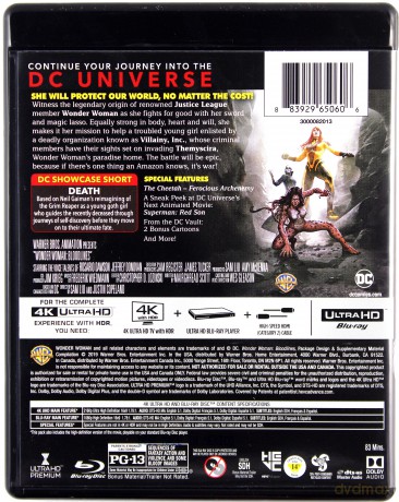 Wonder Woman: Bloodlines [Blu-Ray 4K]+[Blu-Ray]