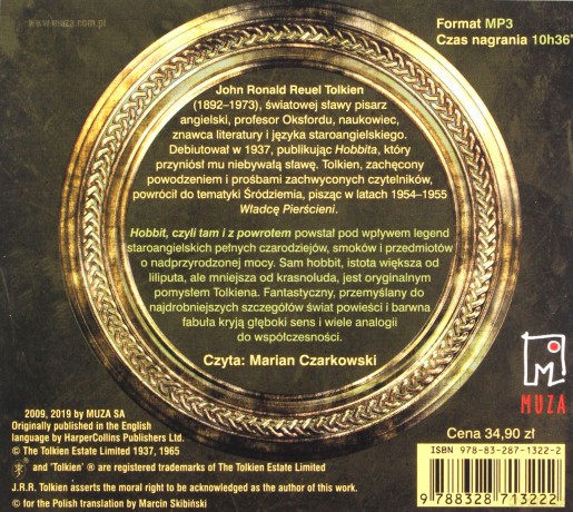 Hobbit, czyli tam i z powrotem - J.R.R. Tolkien [AUDIOBOOK]