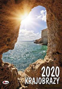 Kalendarz 2020 krajobrazy A3