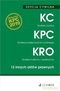 KC, KPC, KRiO,Edycja cywilna [KSIĄŻKA]