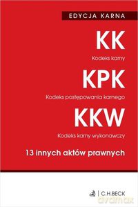 KK, KPK, KKW, Edycja karna [KSIĄŻKA]