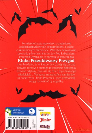 Klub Poszukiwaczy Przygód. Tajemnica starej kamienicy - Agnieszka Stelmaszyk [KSIĄŻKA]