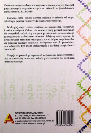 Konkursy dla szkoły podstawowej Zbiór zadań z konkursów przedmiotowych z matematyki w latach 2018/2019 - Dorota Masłowska [KSIĄŻKA]