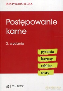 Postępowanie karne [KSIĄŻKA]