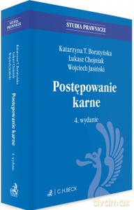 Postępowanie karne [KSIĄŻKA]