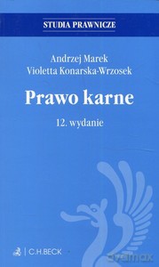 Prawo karne [KSIĄŻKA]