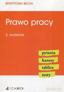 Prawo pracy (wyd. 3/2019) [KSIĄŻKA]