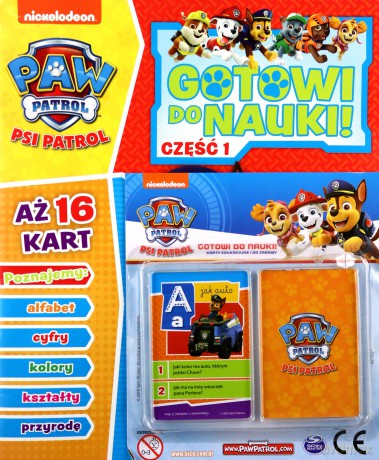 Psi Patrol Gotowi do nauki! część 1 [KSIĄŻKA]