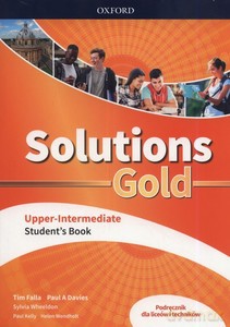 Solutions Gold Upper-Intermediate Student's Book Podręcznik dla lieów i techników [KSIĄŻKA]
