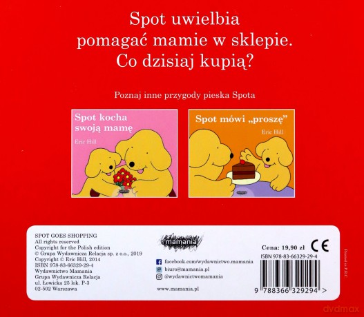Spot idzie na zakupy - Eric Hill [KSIĄŻKA]