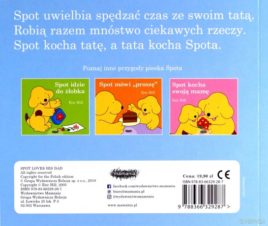 Spot kocha swojego tatę - Eric Hill [KSIĄŻKA]