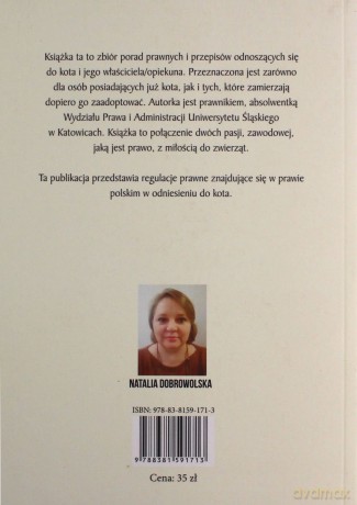 Status prawny kota w Polsce - Natalia Dobrowolska [KSIĄŻKA]