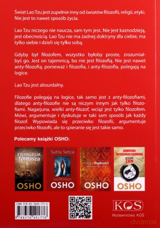 Tao Trzy Skarby. Komentarze do Tao Te Ching Lao Tzu - OSHO [KSIĄŻKA]
