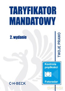 Taryfikator mandatowy [KSIĄŻKA]
