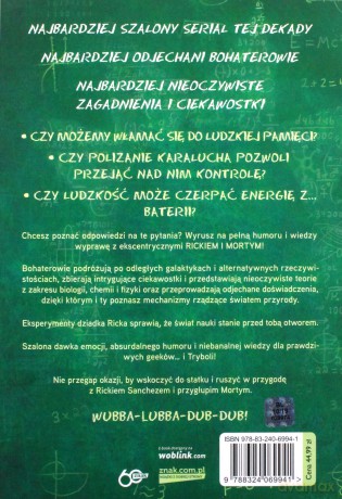 The Science of Rick and Morty. Nienaukowy przewodnik po świecie nauki - Matt Brady [KSIĄŻKA]