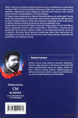 Upiór w operze - Gaston Leroux [KSIĄŻKA]